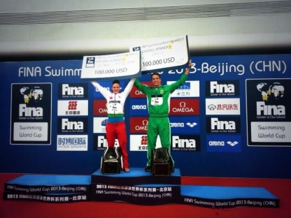 Katinka Hosszu e Chad Le Clos dominano nella FINA World Cup 2013