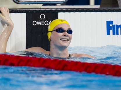 Cate Campbell AUS gold medal