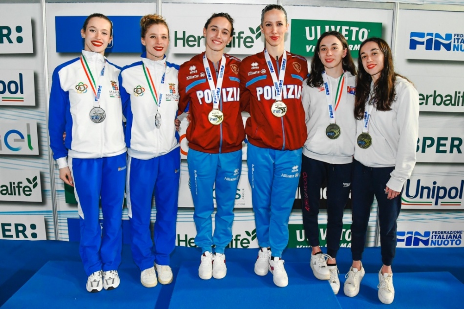 podio duo femminile podio duo femminile