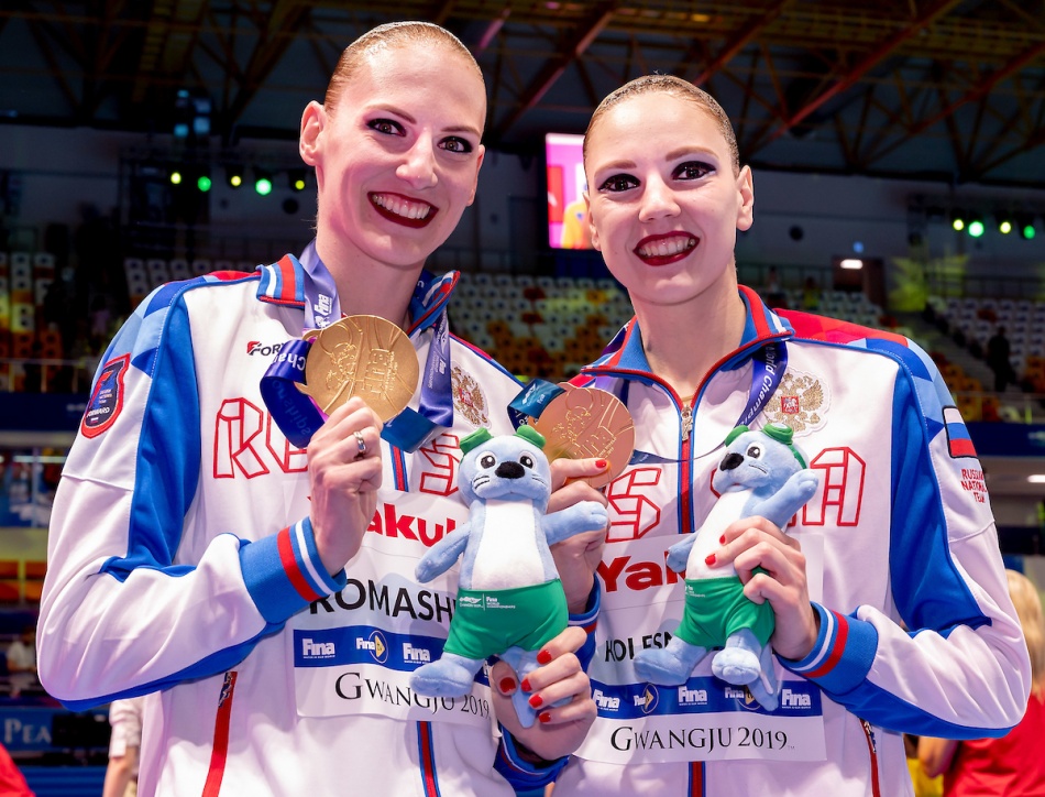 ROMASHINA Svetlana -  KOLESNICHENKO Svetlana Russia RUS Gold Medal