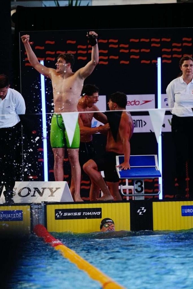 staffetta 4x100 mista maschile - italia