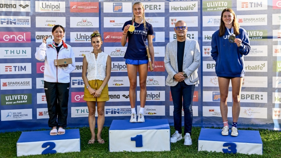 podio piattaforma femminile