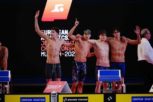 staffetta 4x200 sl maschile - russia