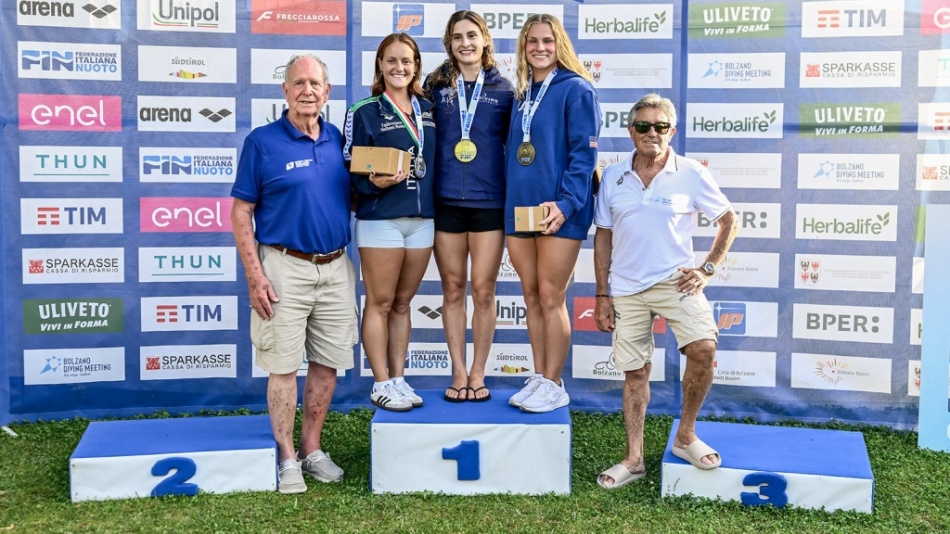 podio 3 metri femminile