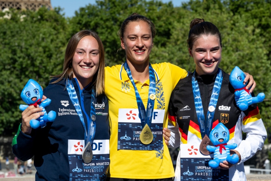podio 20 mt femminile