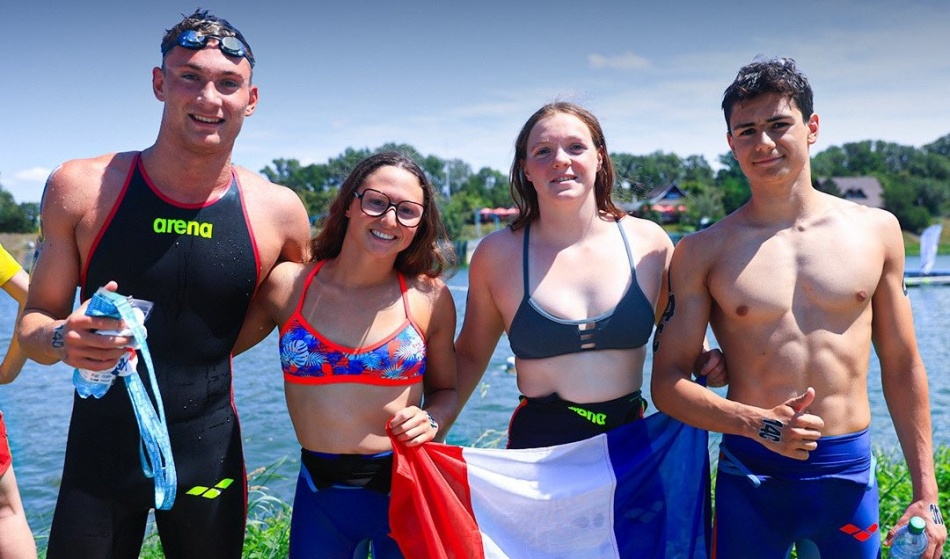 staffetta 4x1500 mixed U19 - team francia