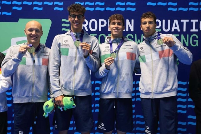 staffetta 4x200 sl maschile - italia