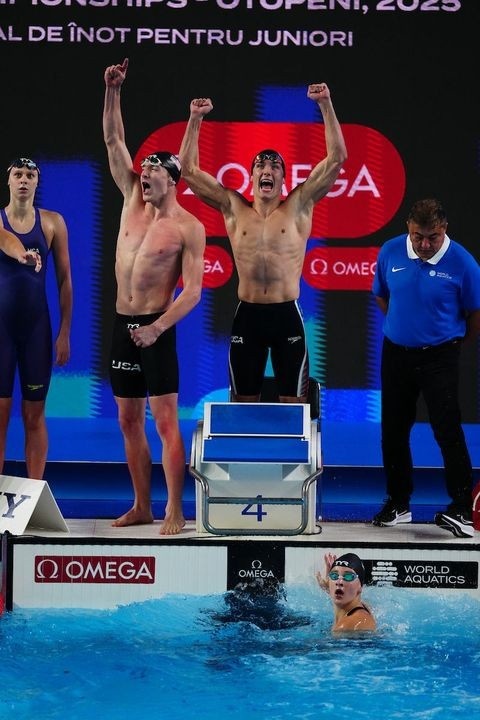 staffetta 4x100 sl mixed - usa