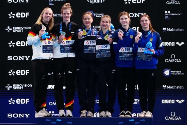 podio piattaforma sincro femminile