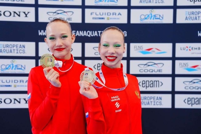 Maria Pakhomova e Emilia Osiiuk