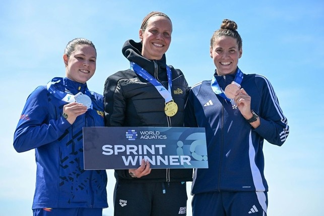 podio 10 km femminile
