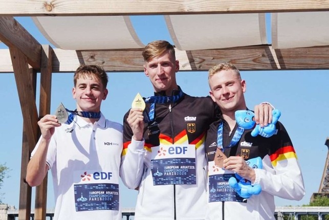 podio 10 km maschile