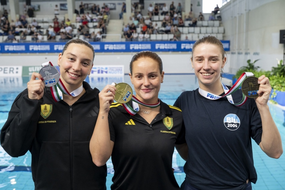 podio trampolino 1mt femminile