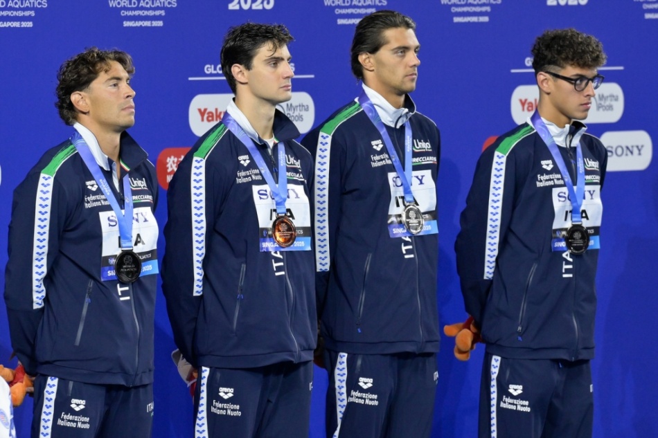 staffetta 4x100 sl maschile - italia