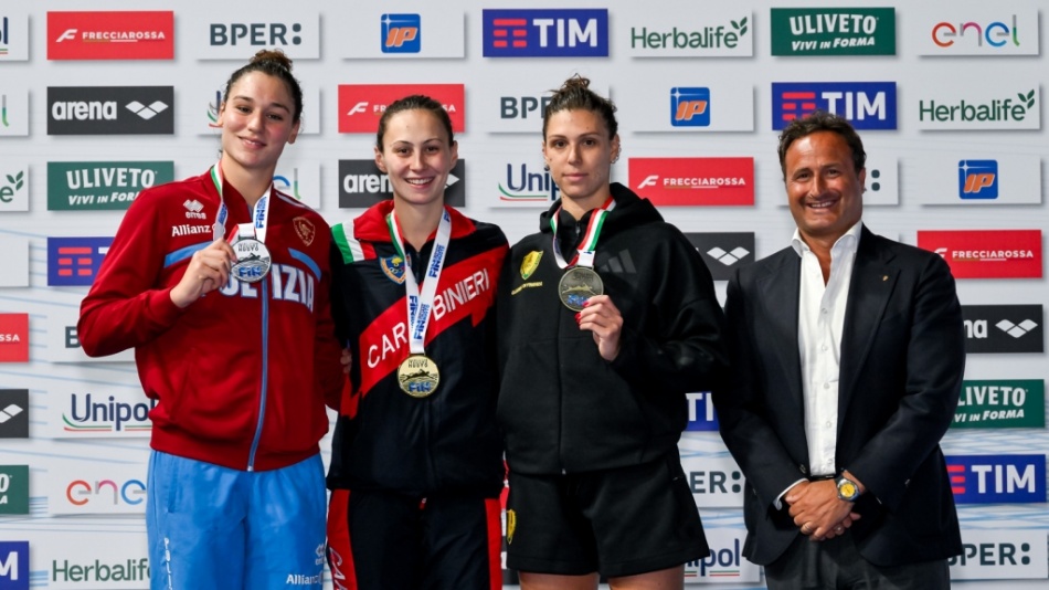 podio 200 misti femminile