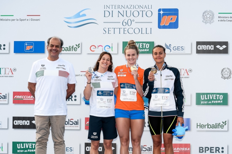 podio 200 rana femminile