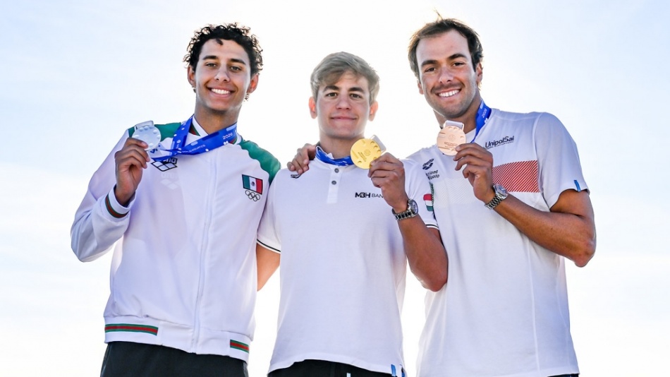 podio 3 km knockout sprint maschile