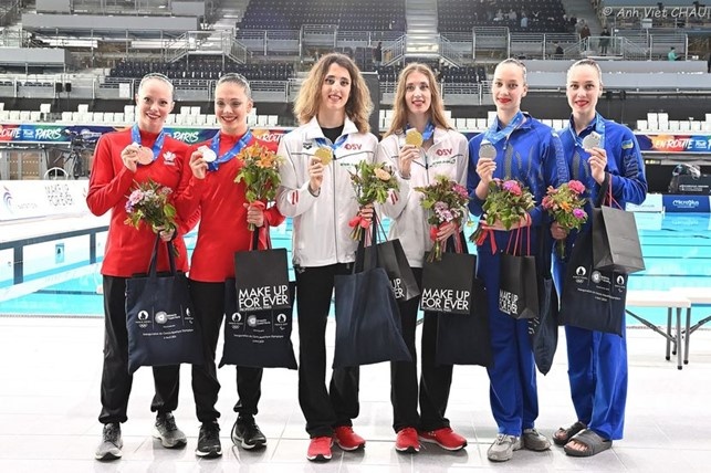 podio duo libero femminile