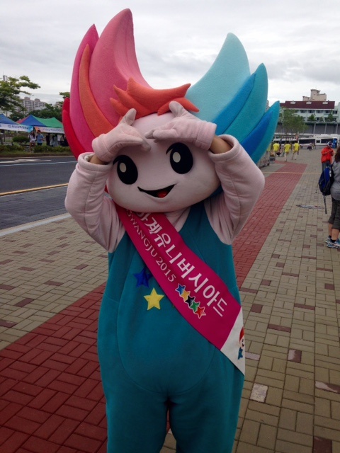 Nuribi, la mascotte ufficiale della 28esima Universiade