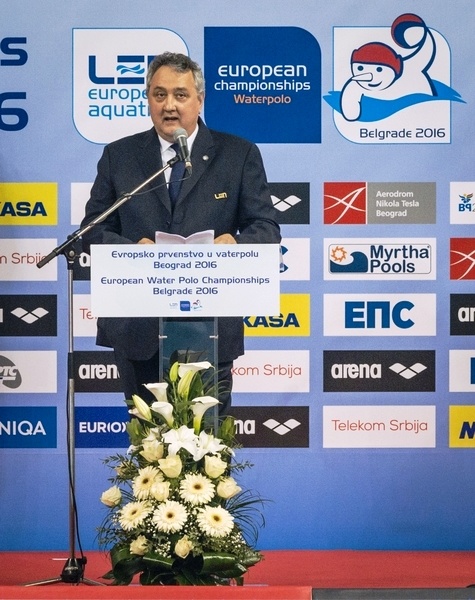 Paolo Barelli-LEN European Water Polo Championships 2016
