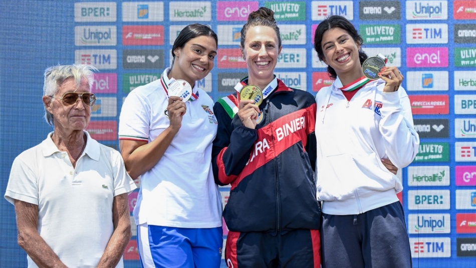 podio 10 km femminile