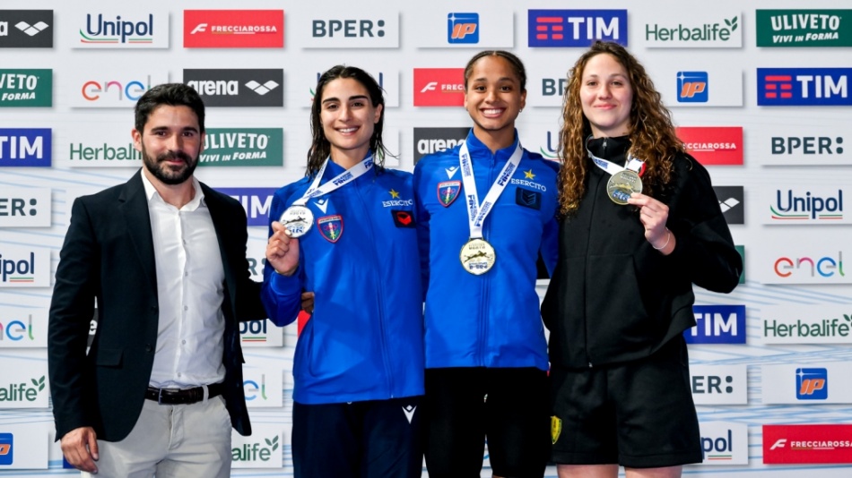 podio 100 sl femminile