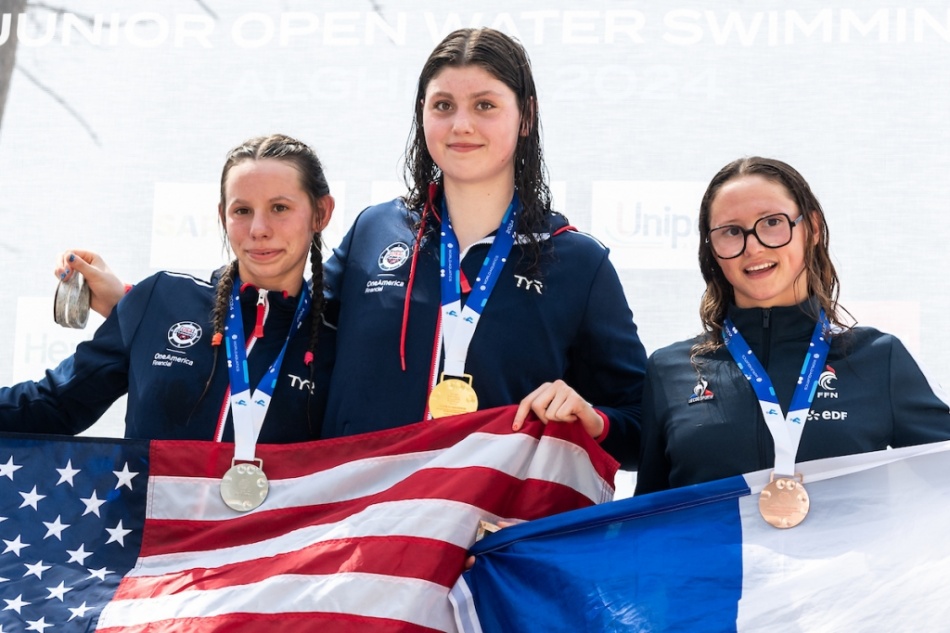 podio 3km ko sprint femminile