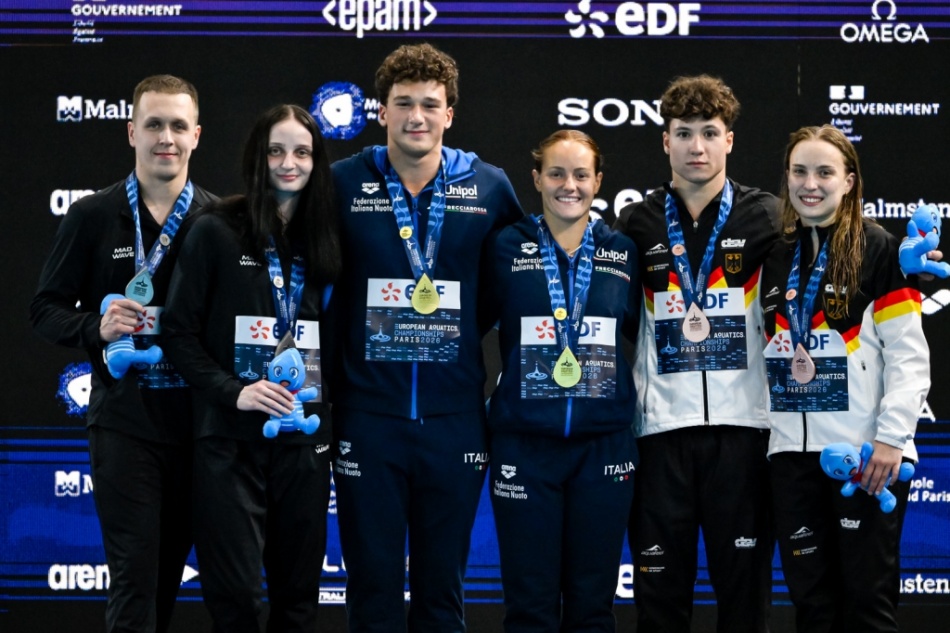podio sincro trampolino 3 mt mixed