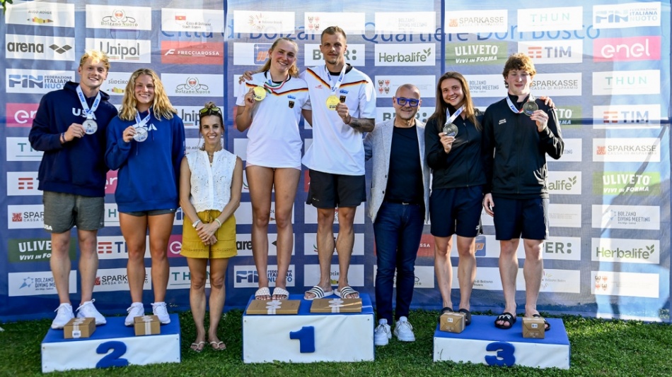 podio 3 metri sincro mixed
