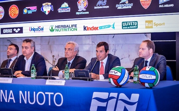 FIN Presentazione Campionato Italiano Pallanuoto 2016-2017