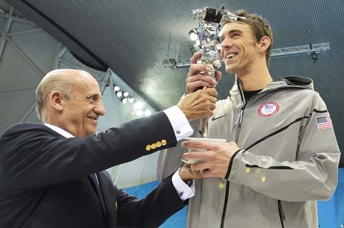 Michael Phelps e Julio Maglione