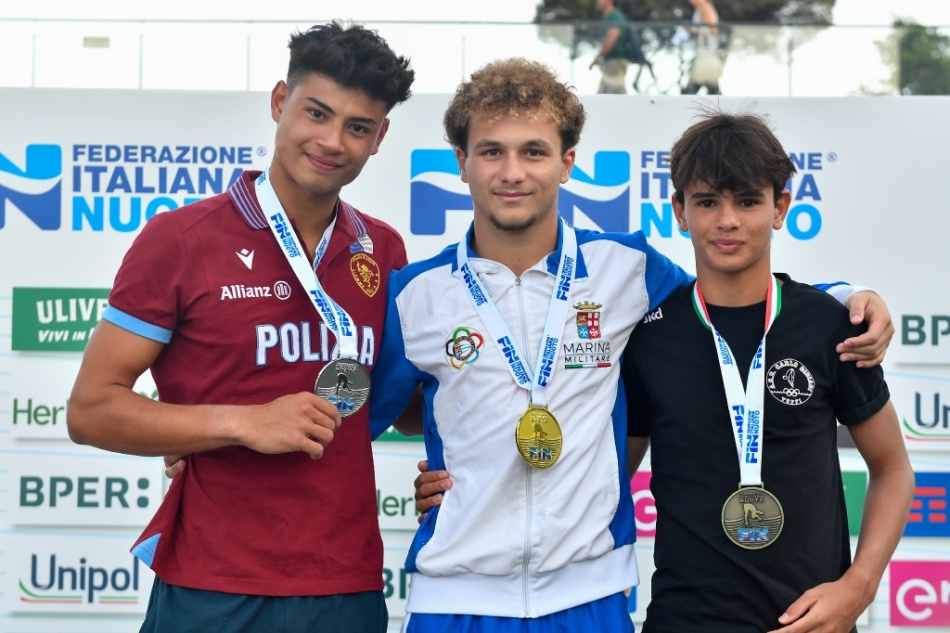 podio piattaforma maschile