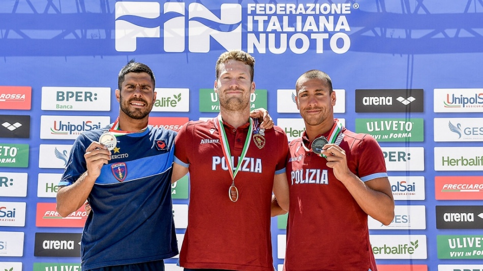 podio 10km maschile italiano