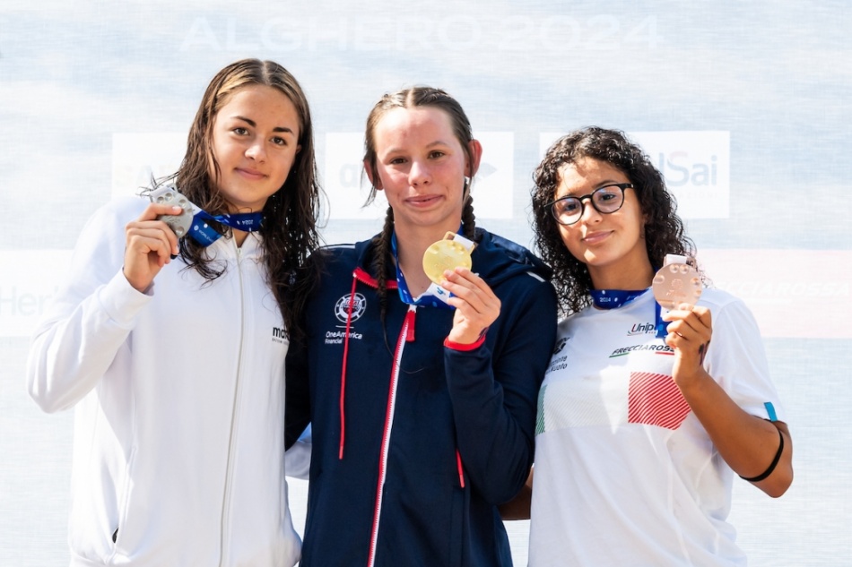 podio 5km femminile