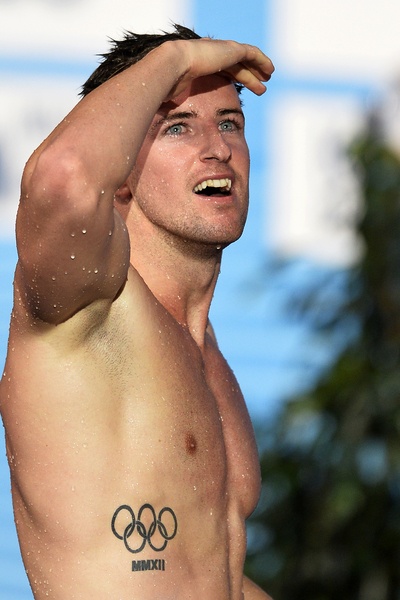 James Magnussen Australia Gold Medal Men's 100m Freestyle 
