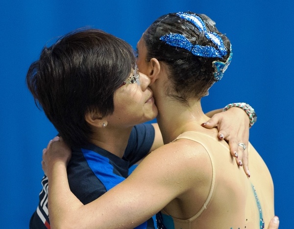 YUMIKO TOMATSUTO E LINDA CERRUTI 32nd LEN European Championships Swimming, Diving, Synchro, Open