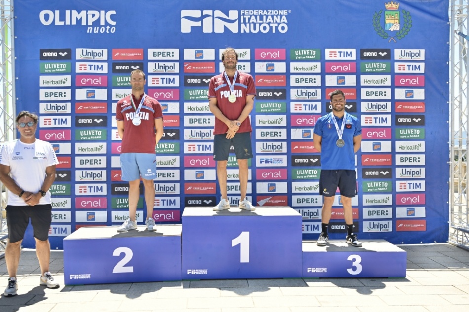 podio knockout sprint maschile