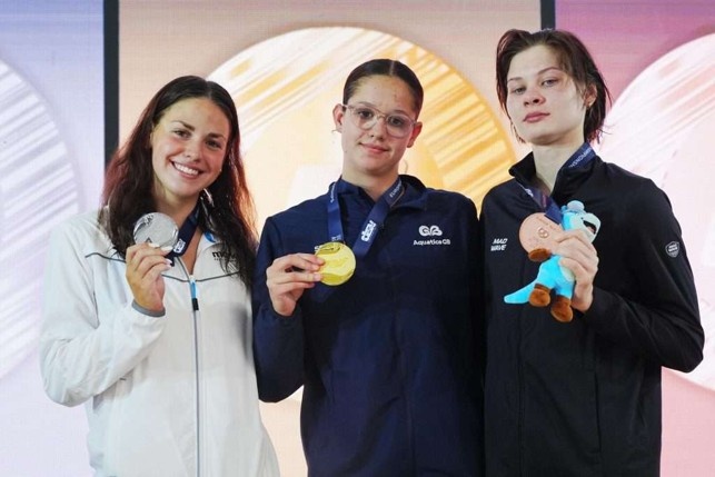 podio 400 misti femminile
