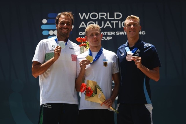 podio 3km knockout sprint maschile