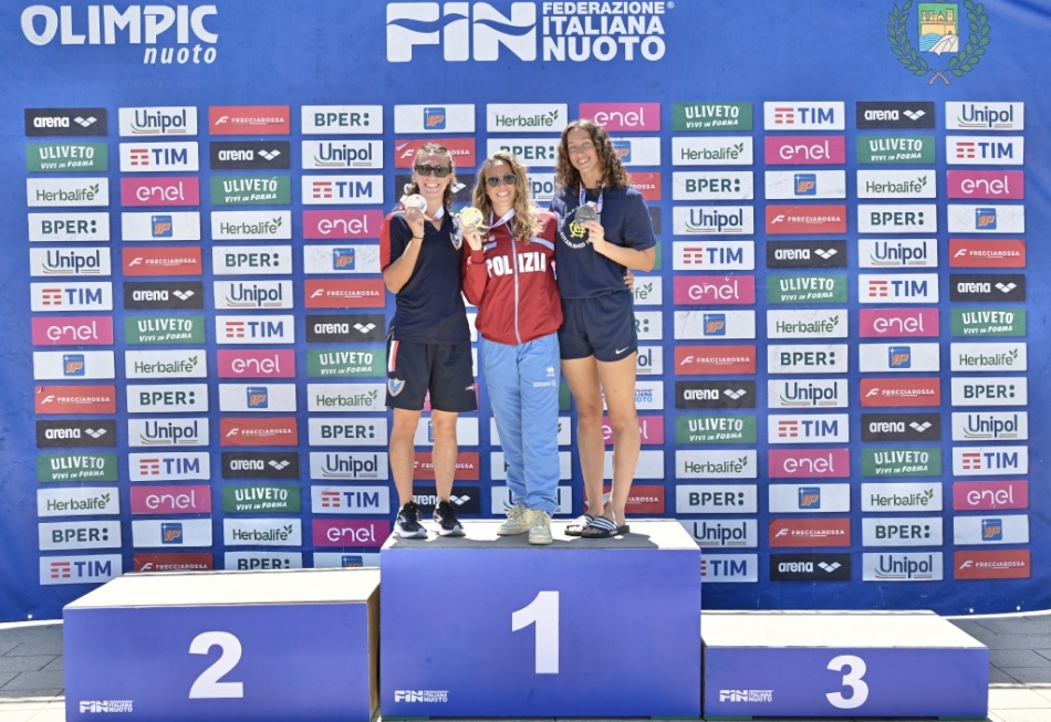 podio knockout sprint femminile